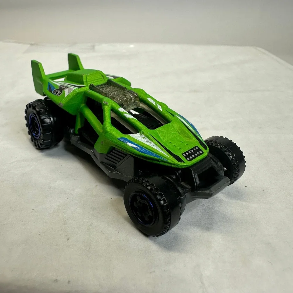 Green Roar by Four Buggy Toy Car‎ Diecast Mattel 2014